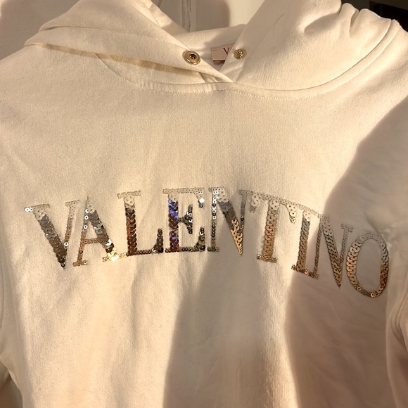 NWT โข AUTHENTIC WOMENS VALENTINO GARAVANI HOODIE โจ๐ชฉ SZ MEDIUM FITS SMALL - Picture 6 of 11